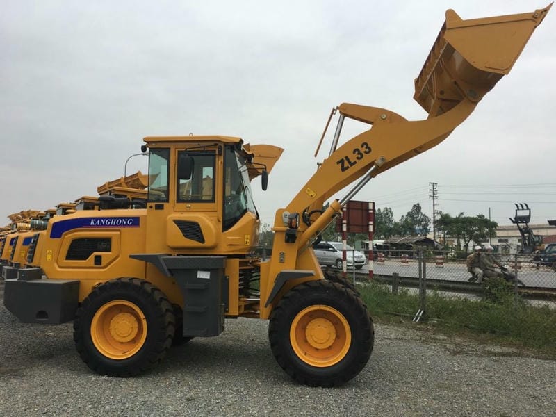 Xúc lật KANGHONG gầm cao hơn 170% xúc lật thông thường