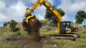 Gầu sàng vật liệu MB lắp trên xúc đào