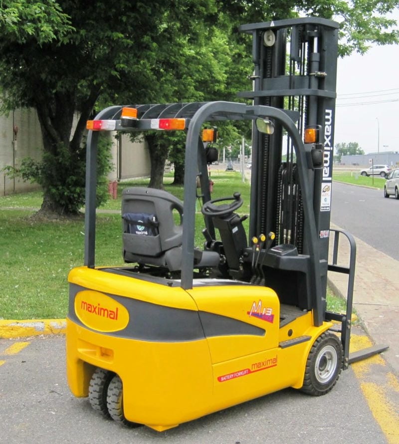 Xe nâng điện ngồi lái 3 bánh Maximal