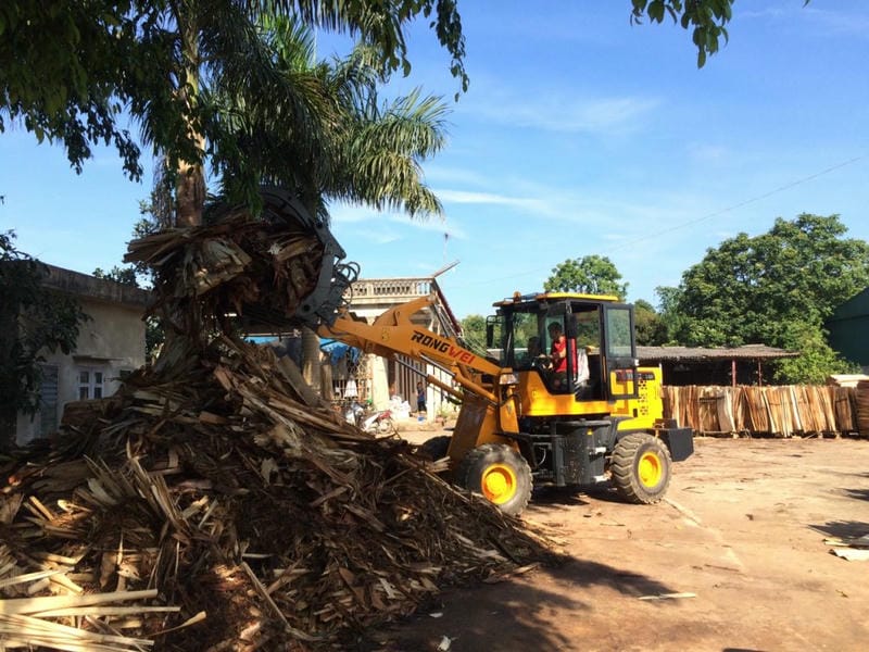 Xúc lật gắp gỗ Rongwei ZL926LF
