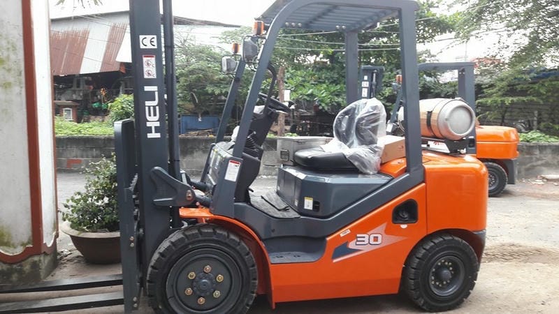 Xe nâng Gas/LPG Heli 3 tấn