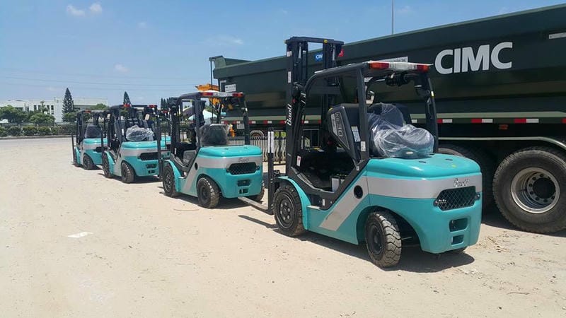 xe nâng dầu Baoli tại Việt Nam