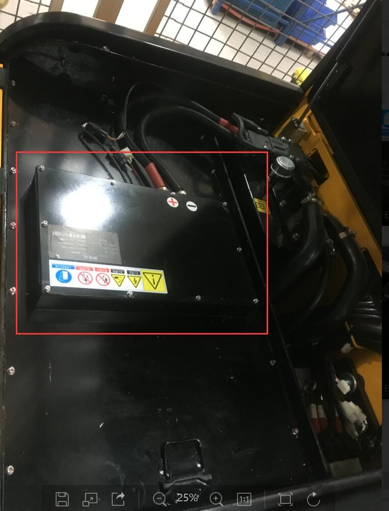 Ắc quy Lithium-ion xe nâng điện 3 tấn