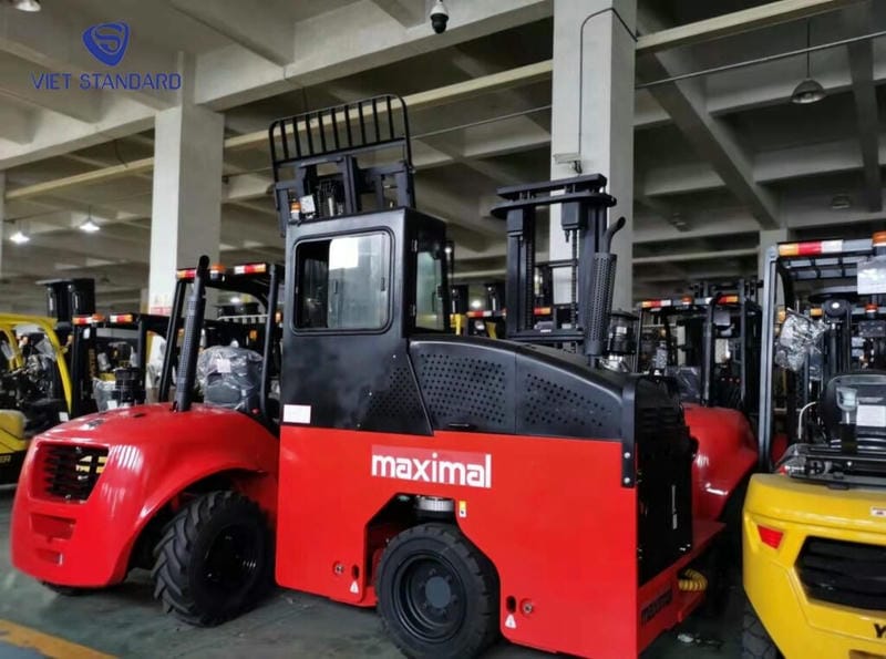 Xe nâng lithium reach truck 12 m