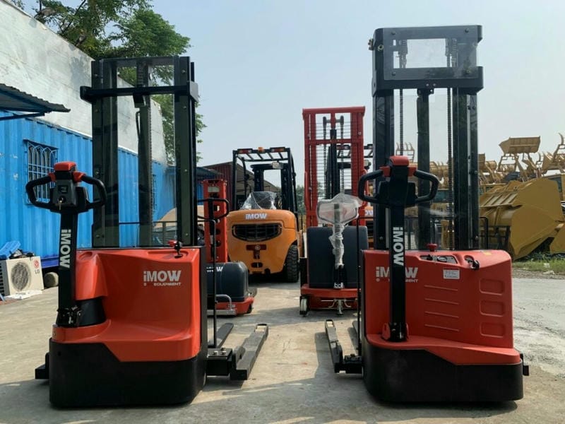 Giới thiệu các dòng xe nâng điện kéo tay IMOW 