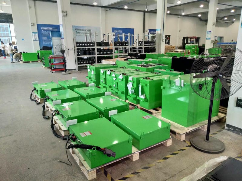 Xe nâng điện Lithium 2 