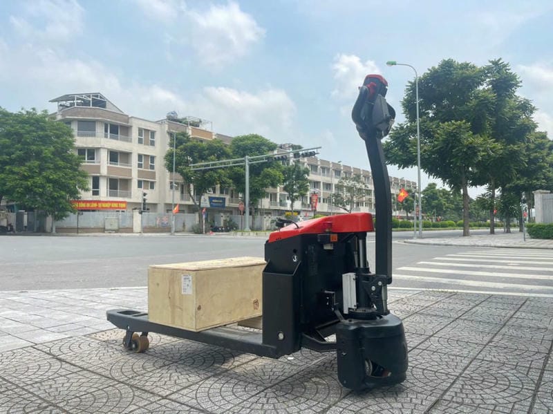Xe nâng tay điện 1 tấn 