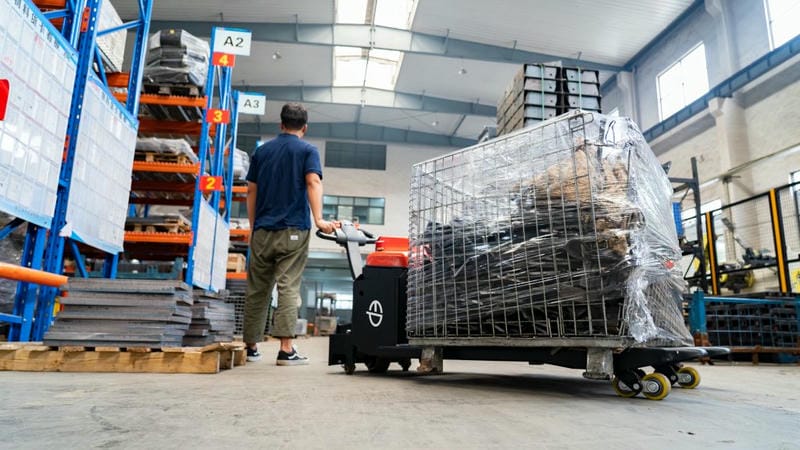 Ứng dụng xe nâng tay điện EP 