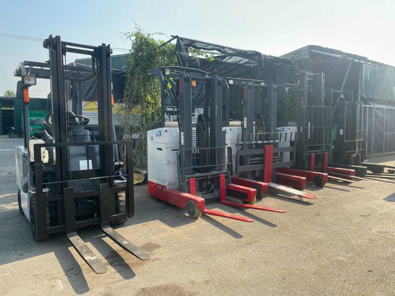 Xe nâng điện 1.5 tấn cũ