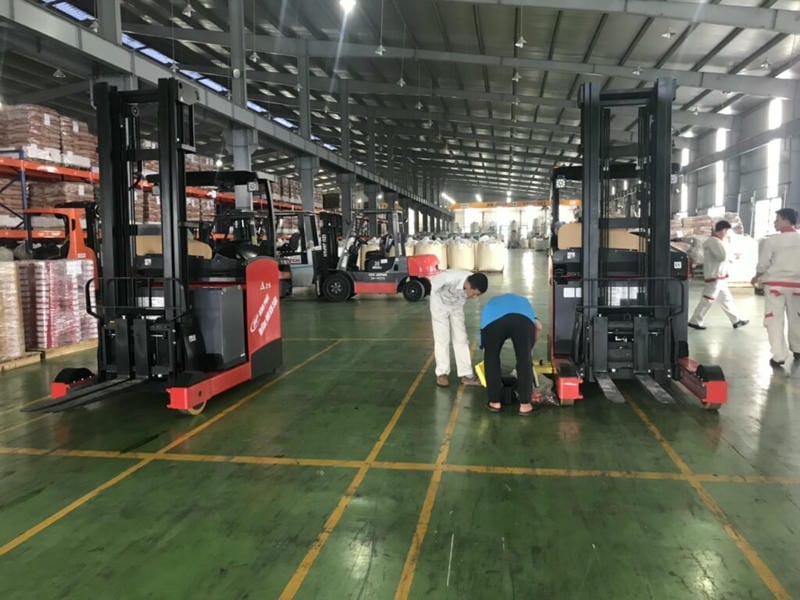 Cấu tạo xe nâng điện đứng lái 