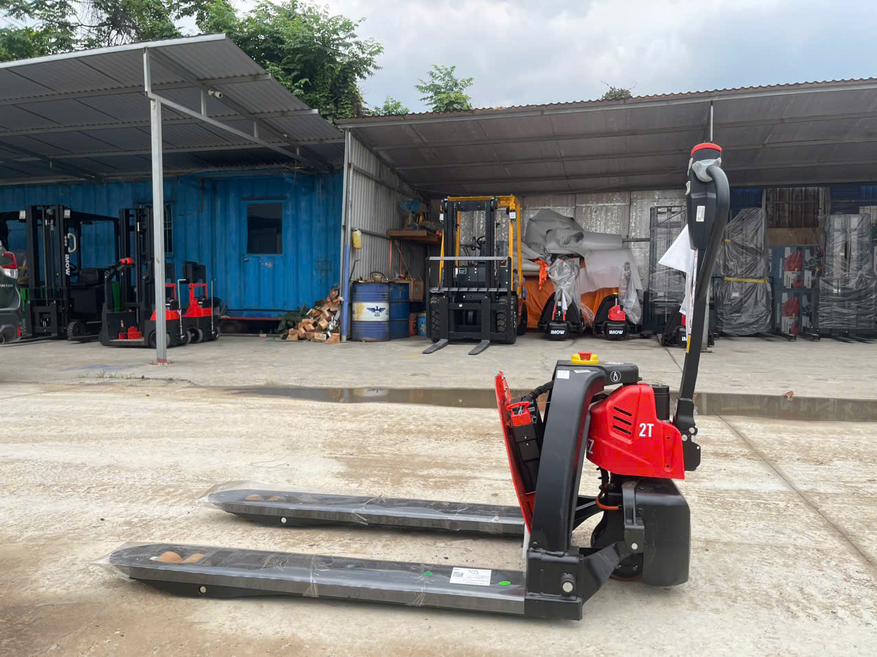 Xe nâng tay điện 2 tấn IMOW EP Model EPT20-EZ 4 Xe nâng tay điện EPT20-EZ